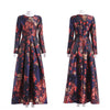 Timeless Floral Maxi Elegance