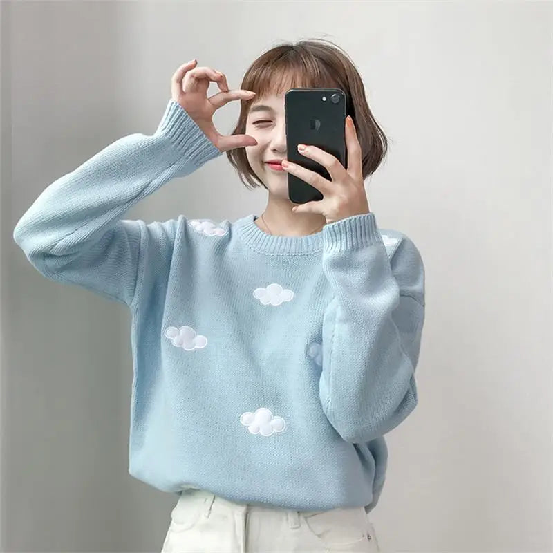 Loose Clouds Sweater