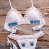 Handmade  Shell Beaded Bikini