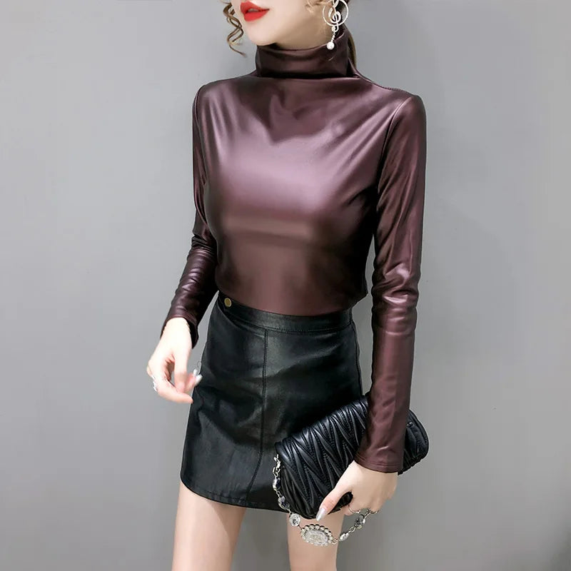 Big Size Velvet Blouse