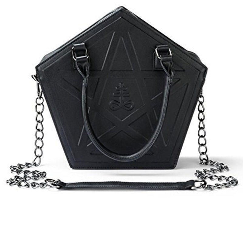 Women Black Gothic handbag